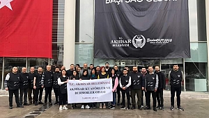Akhisarlı Berberler Kuaförler Deprem bölgesine gitti