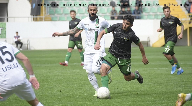 Akhisarspor'da Galibiyet Hasreti Son buldu 1-0
