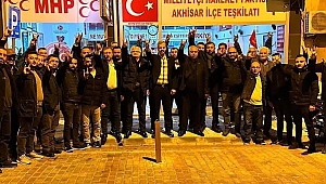 Habip Arvas MHP İlçe Teşkilatıni ziyaret etti