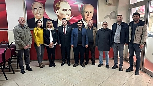 MHP Aday Adayı Akın Çakır, Alaşehir teşkilatını ziyaret etti