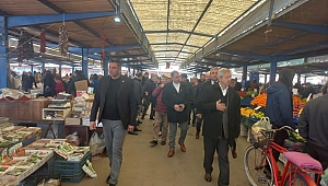 Millet İttifakının Bileşenlerinden Pazar Esnafına Ziyaret