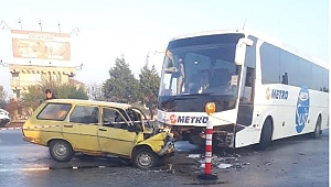 Akhisar'da kaza 1 kişi öldü