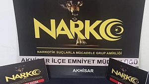Akhisar'da Uyuşturucu operasyonu