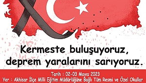 Kermeste Buluşuyoruz, Deprem Yaralarını Sarıyoruz