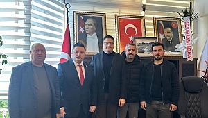 MHP Aday Adayı Akın Çakır, AK Parti'yi ziyaret etti