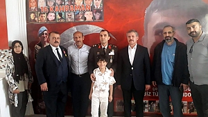 Tuğg. KALKAN Paşa, Turgutlu’da Şehit ailesini ziyaret etti.