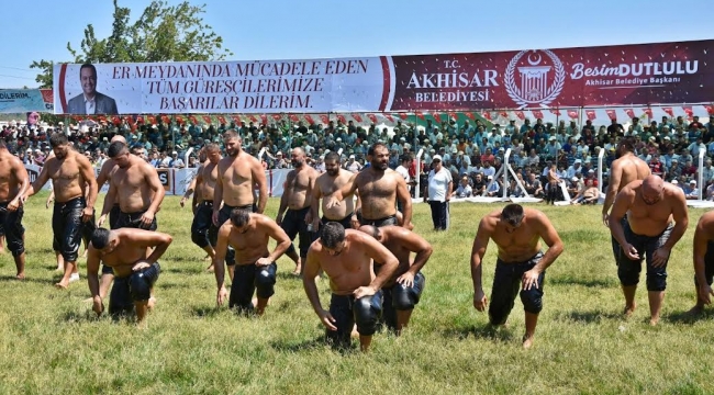 AKHİSAR’DA ÇAĞLAK YAĞLI GÜREŞLERİ İÇİN GERİ SAYIM BAŞLADI