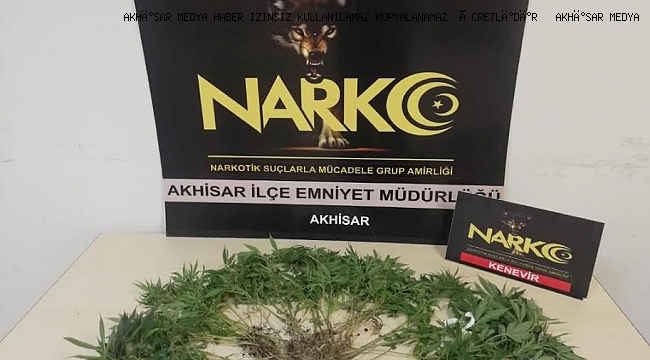Akhisar'da Emniyet'ten Uyuşturucu Operasyonu 