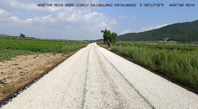 Gölmarmara Yolları Yenileniyor