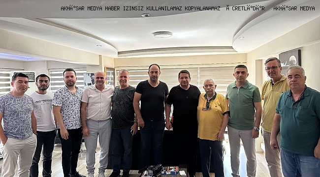 Manisa Büyükşehir Belediyesi Akhisar'lı Basın Mensuplarıyla Bir araya geldi  