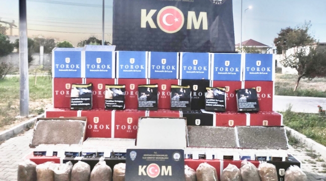 Akhisar'da Kaçak sigara Operasyonu 1 kişi tutuklandı
