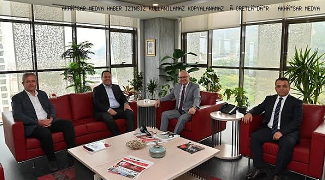 Başkan Ergün, Besim Dutlulu’yu Konuk Etti