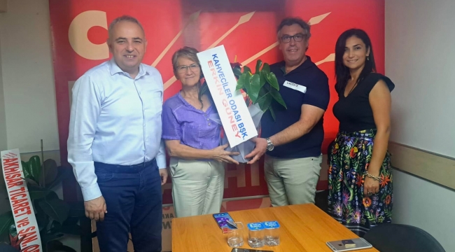Kahveciler Odasından CHP'ye Ziyaret 