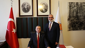 CUMHURBAŞKANI ERDOĞAN’DAN YENİŞEHİRLİOĞLU’NA ZİYARET