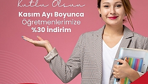 Geleceğimizin mimarı öğretmenlerimize Özel Medigün Akhisar Hastanesinden 100.yıl hediyesi.