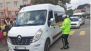 Okul Servis araçları Denetimi Yapıldı