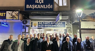 AK Parti Akhisar İlçe Teşkilatı Seçim Hazırlıkları hız kazanıyor