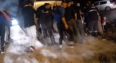 Akhisar'da trafik kazası 8 yaralı