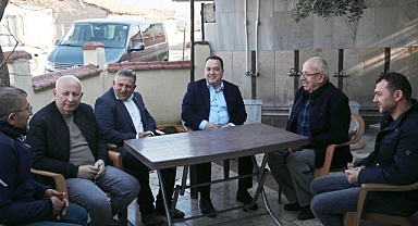 BAŞKAN DUTLULU, EROĞLU VE DAYIOĞLU MAHALLELERİNİ ZİYARET ETTİ