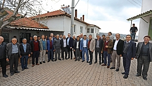 BAŞKAN DUTLULU, KIRSAL MAHALLELERİ ZİYARETE DEVAM EDİYOR