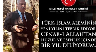 Başkan Namal'dan Yeni yıl Mesajı