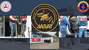JANDARMA EKİPLERİ ARANANLARIN ENSESİNDE