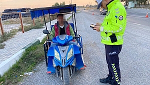 Motosikletlere Denetim yapıldı