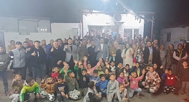 Akhisar'da Hacıishak'ta Hızır Şenol'a Sevgi Seli