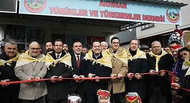 Akhisar Yörükler ve Türkmenler Derneği Yeni Hizmet Binasının Açılışı yapıldı