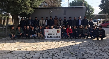 Kaçak çalıştırılan 34 göçmen yakalandı