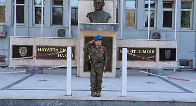 Küçük Berat İl Jandarma Komutanlığına Misafir Oldu