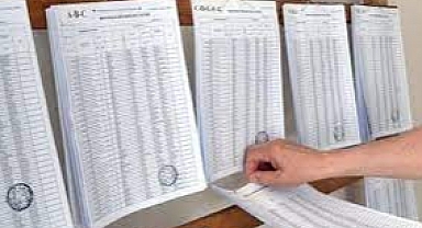 Seçmen Kütükleri Güncelleniyor Hafta Sonunda'da ilçe Nüfus Müdürlükleride Açık olacak 