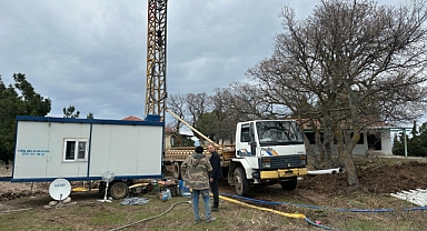 /Akhisar Çanakçı Mahallesinde Sondaj Çalışmaları Başladı