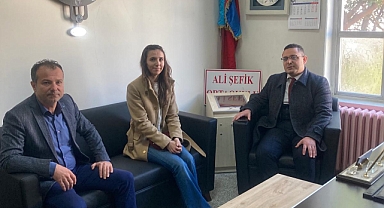 İlçe Milli Eğitim Müdürü Süleyman Erdem'den Depremzede Öğretmenlere Ziyaret