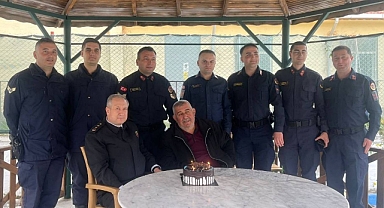 Akselendi'de Şehit Babasına Doğum günü süprisi