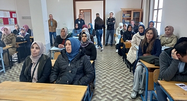 HALK EĞİTİMİ MERKEZİ MÜDÜRLÜĞÜNDEN BAĞIMLILIKLA MÜCADELE EĞİTİMİ