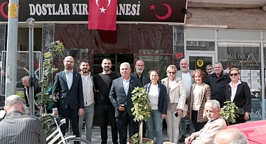İYİ Partili Doğan, seçim çalışmalarını merkezde sürdürdü