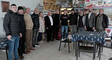 İYİ Partili Doğan, Zeytin Borsası ve Karasonya'yı ziyaret etti