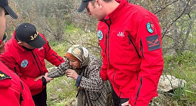 Kaybolan alzhiemer hastası yaşlı kadın dere yatağında bulundu