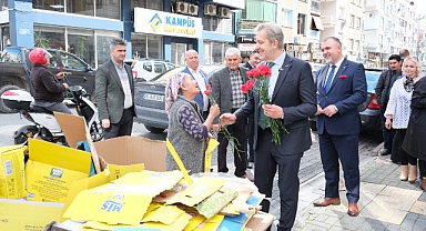 ÖMER İŞÇİ ESNAF ZİYARETLERİNİ SÜRDÜRÜYOR
