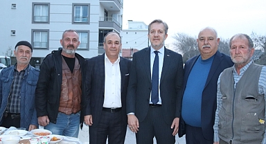 ÖMER İŞÇİ VATANDAŞLARLA İFTAR SOFRASINDA BULUŞTU