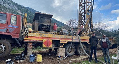 Sakarkaya Mahallesinde Sondaj Çalışmaları Devam Ediyor