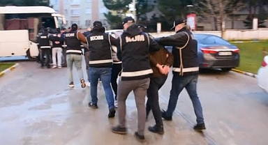 Suç örgütüne operasyon 7 kişi Tutuklandı
