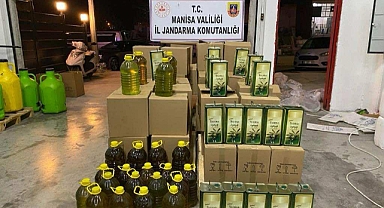 Yüzlerce litre Sahte Zeytinyağı ele geçirildi!