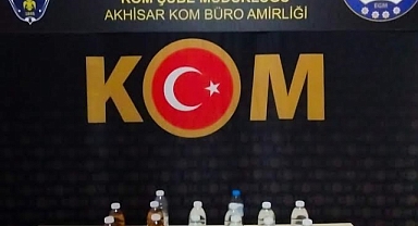 Akhisar'da Sahte İçki operasyonu