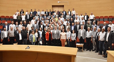 BAŞKAN DUTLULU, AKHİSARLI MUHTARLARLA BULUŞTU