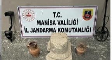 Akhisar' da Kaçak Kazı Operasyonu: Tarihi Eserler ve Malzemeler Ele Geçirildi