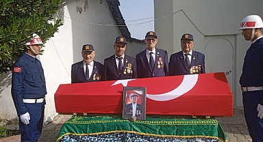 Kore Gazisi Ali İhsan Taşlı Son Yolculuğuna Uğurlandı