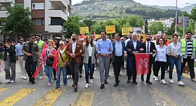 Manisa 1 Mayıs’ı Coşkuyla Kutladı