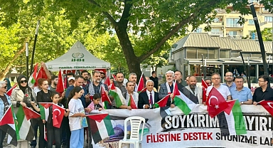 Manisa Filistin’e Destek Platformu Açıklama yaptı